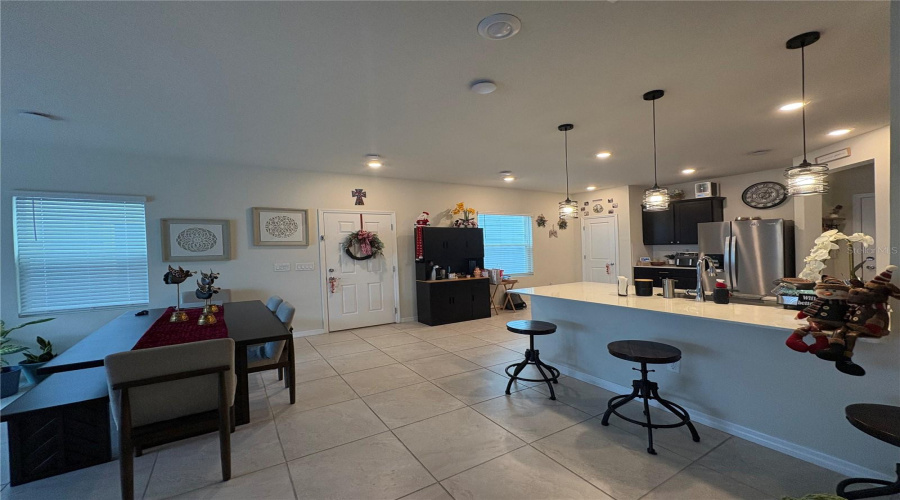 Dining / Kitchen view