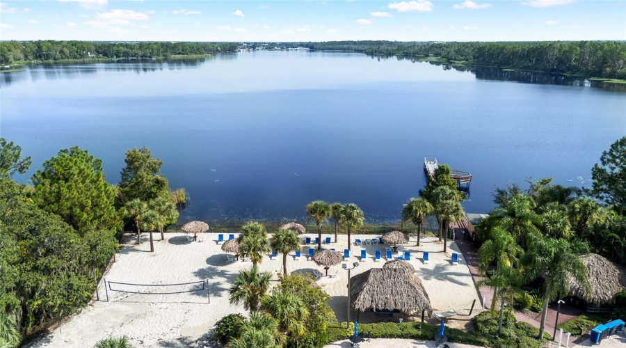 Private Beach and Lake access