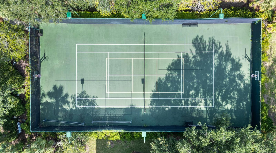 Tennis Court, soon to be Pickleball Court
