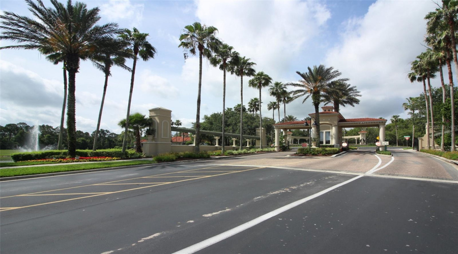 neighborhood entrance