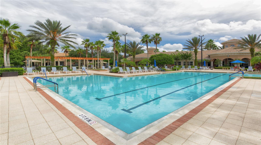 Whether wanting to relax by the pool or swim laps, this is the pool for you.