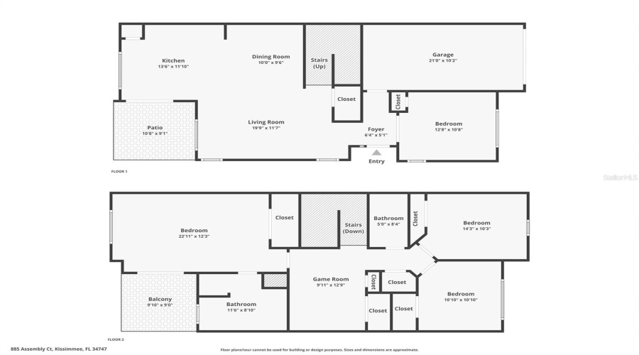 REUNION, Florida 34747, 4 Bedrooms Bedrooms, ,2 BathroomsBathrooms,Residential,For Sale,ASSEMBLY,0,MFRS5140728