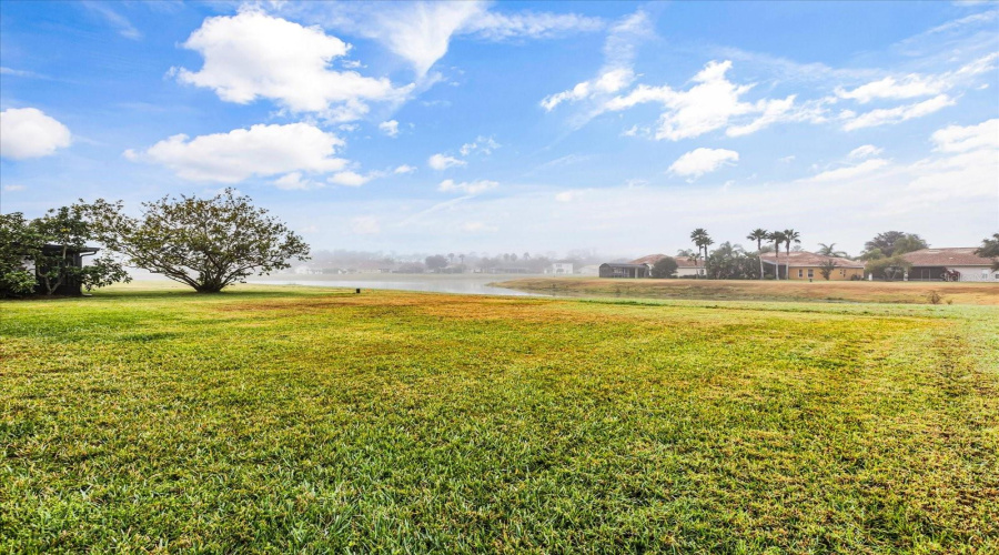 Backyard with Lakeview
