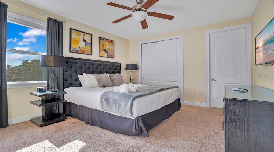 Secondary Primary Suite located upstairs