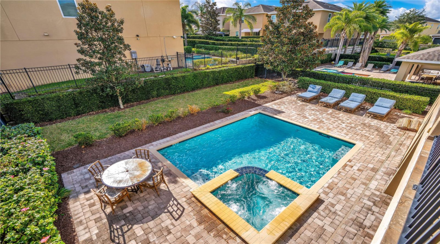 Oversized Heated Pool and Sap