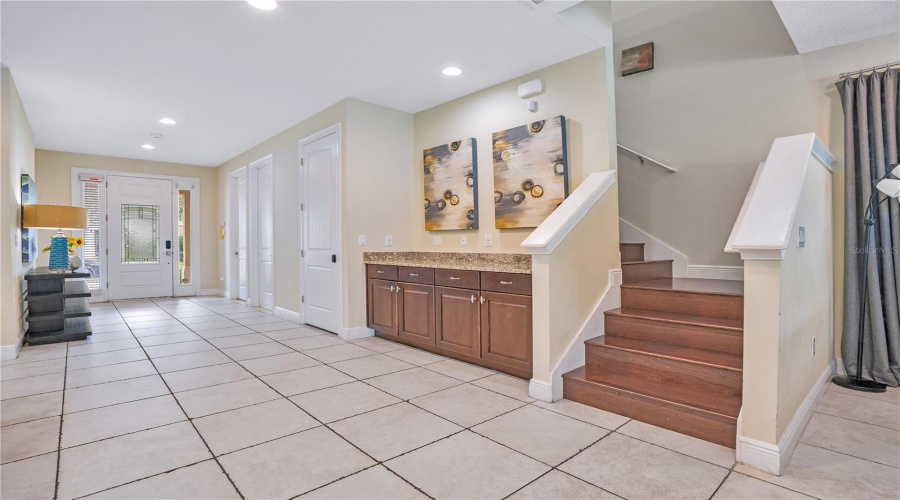 Hardwood Flooring on the Stairs