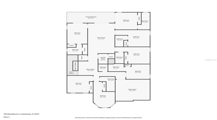 KISSIMMEE, Florida 34747, 11 Bedrooms Bedrooms, ,11 BathroomsBathrooms,Residential,For Sale,BROOKHURST,0,MFRO6371934