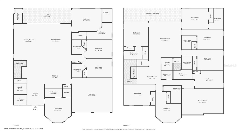 KISSIMMEE, Florida 34747, 11 Bedrooms Bedrooms, ,11 BathroomsBathrooms,Residential,For Sale,BROOKHURST,0,MFRO6371934
