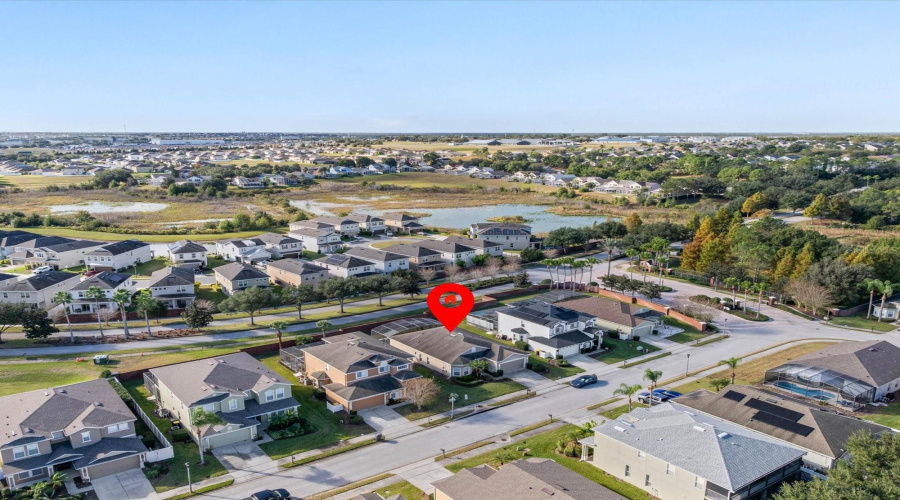 Aerial View looking SW