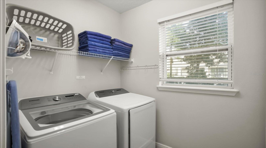 Laundry area