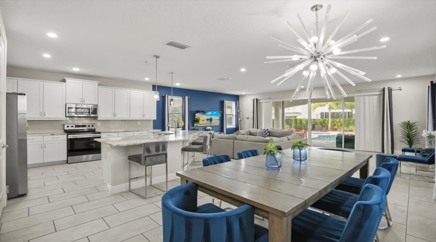 Spacious open concept floor plan designed for comfort and entertaining.