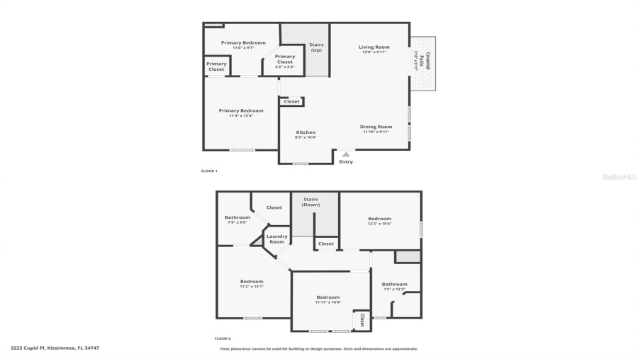 KISSIMMEE, Florida 34747, 4 Bedrooms Bedrooms, ,3 BathroomsBathrooms,Residential,For Sale,CUPID,0,MFRS5141535