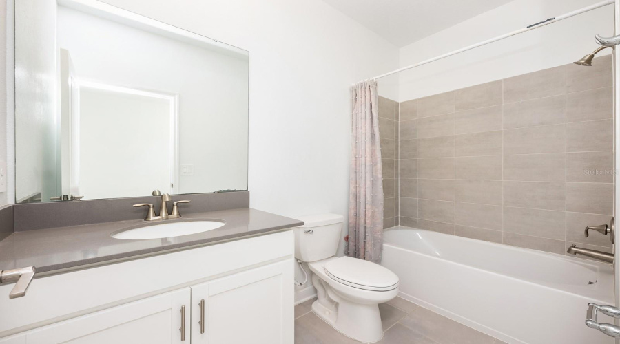 Bedroom 2 has its own en suite Bath.