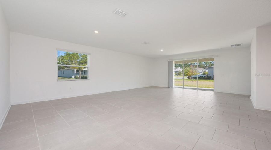 The Living Room/Dining Room