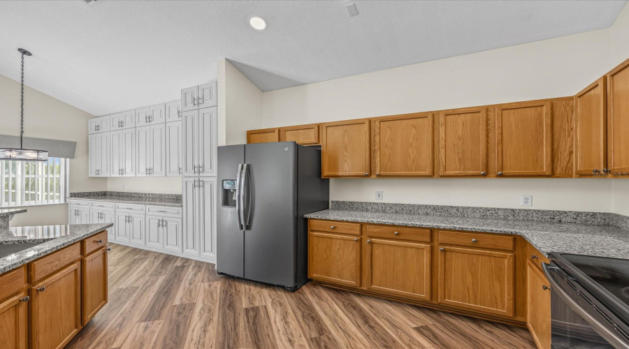 Kitchen with ample storage