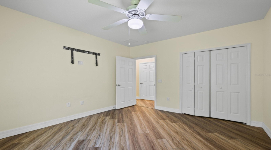 Third bedroom on first floor