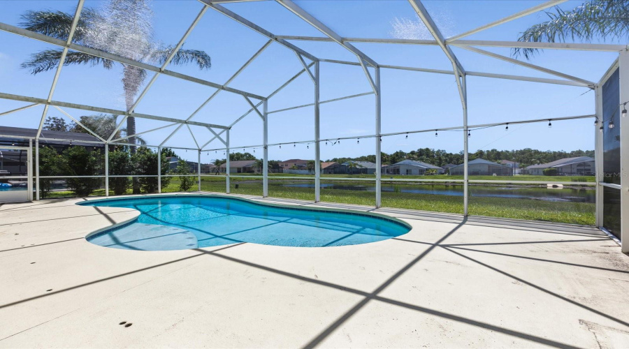 Pool view of 1111 Liberty Hall Drive