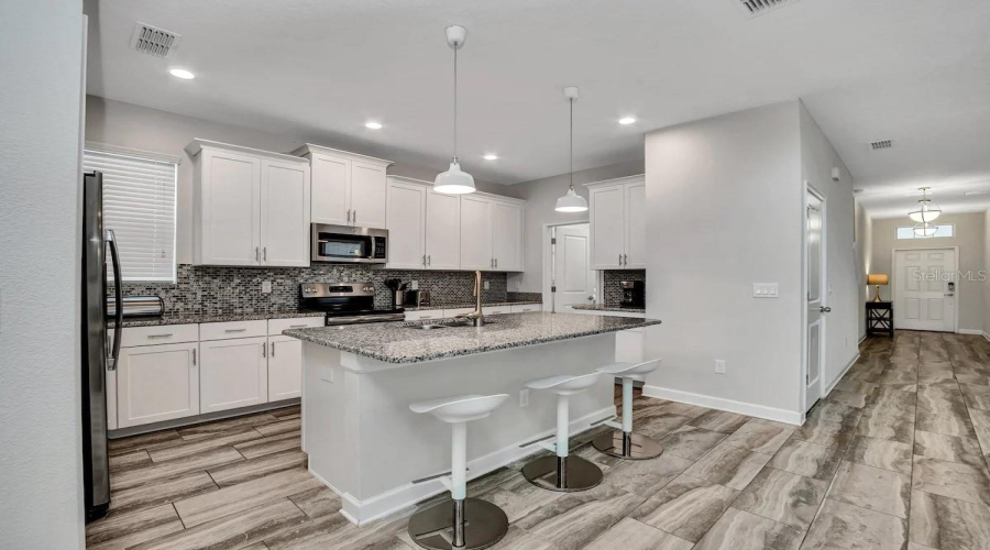 Island with seating 2