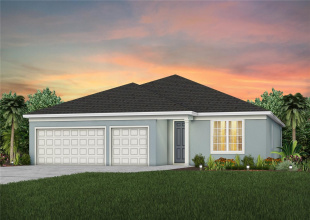 Exterior Design. Artistic rendering for this new construction home. Pictures are for illustrative purposes only. Elevations, colors and options may vary.