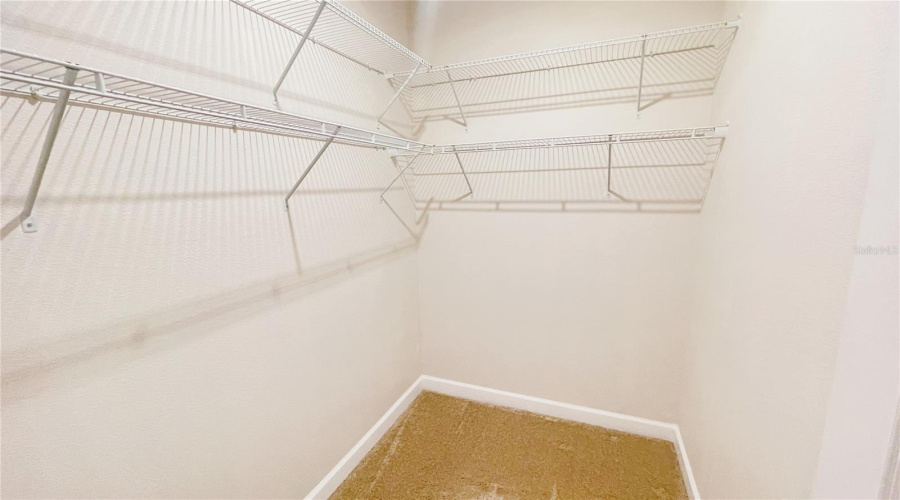 2nd Master Bedroom walk in closet