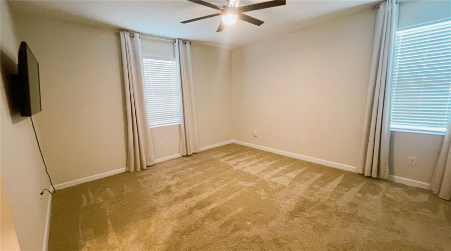 Laundry room directly off of garage and near bedroom 3