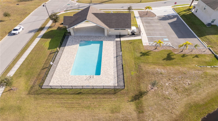 Community pool available