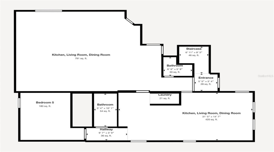 KISSIMMEE, Florida 34746, 5 Bedrooms Bedrooms, ,3 BathroomsBathrooms,Residential,For Sale,CRESCENT MOON,0,MFRO6374236