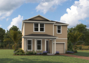 Malibu Floorplan - Coastal Elevation - Architect's Rendering