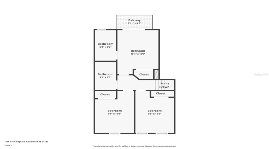 KISSIMMEE, Florida 34746, 3 Bedrooms Bedrooms, ,2 BathroomsBathrooms,Residential,For Sale,PARK RIDGE,0,MFRO6375057