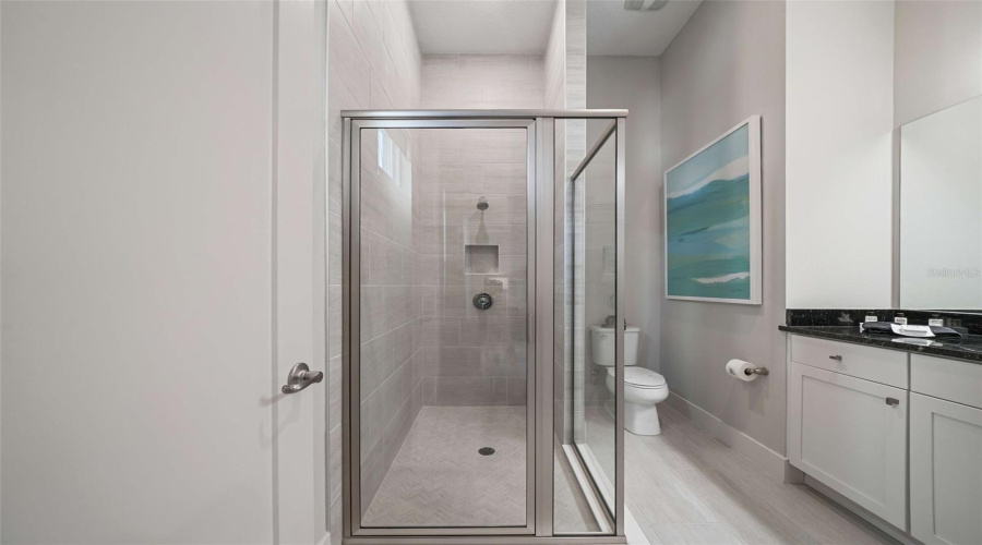 Suite 1 offers an inviting downstairs front of home location with a king bed and a private full ensuite bathroom.