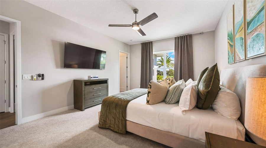 Suite 3 offers an inviting upstairs back of home location with a queen bed and a private full ensuite bathroom.