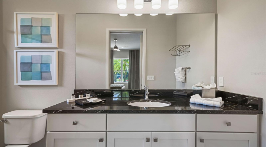 Suite 3 offers an inviting upstairs back of home location with a queen bed and a private full ensuite bathroom.