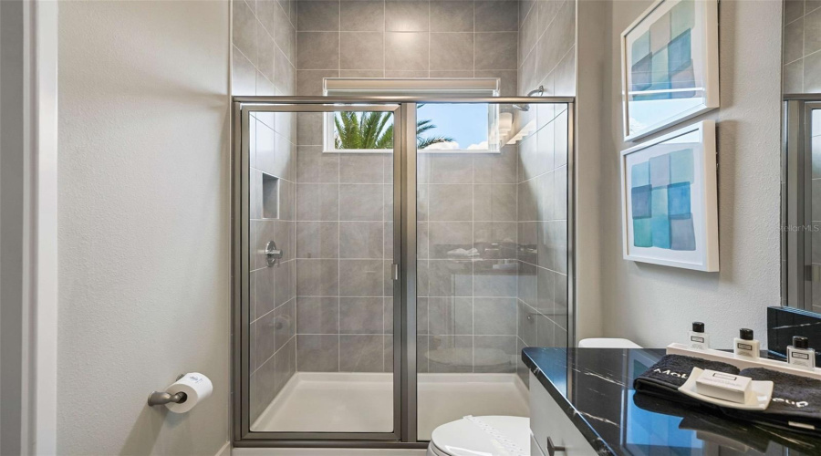 Suite 3 offers an inviting upstairs back of home location with a queen bed and a private full ensuite bathroom.