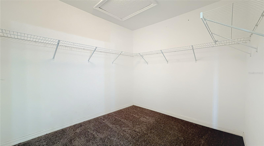 Master closet