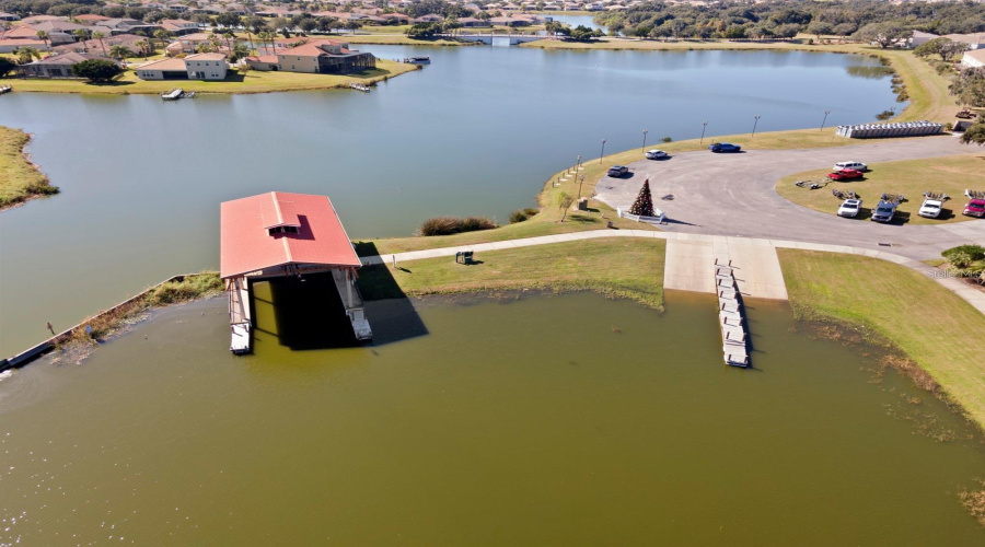 Boat ramp and Boat lift