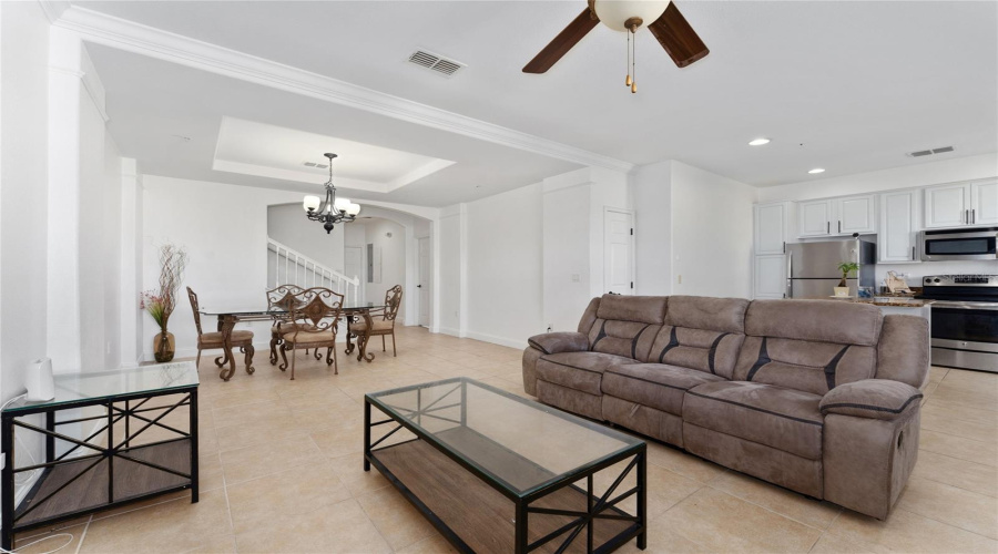 Living and Dinning, first floor