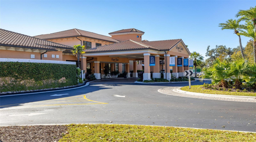 Entrance to Amenities