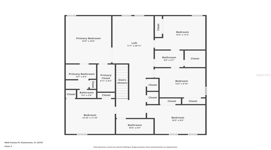 KISSIMMEE, Florida 34747, 6 Bedrooms Bedrooms, ,4 BathroomsBathrooms,Residential,For Sale,PAOLOS,0,MFRO6375865