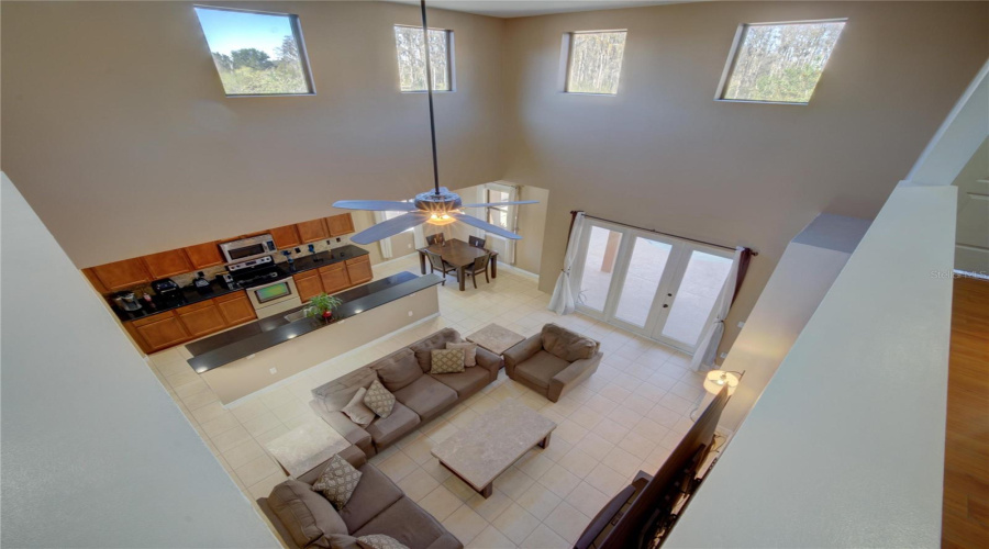 View From Upstairs Loft