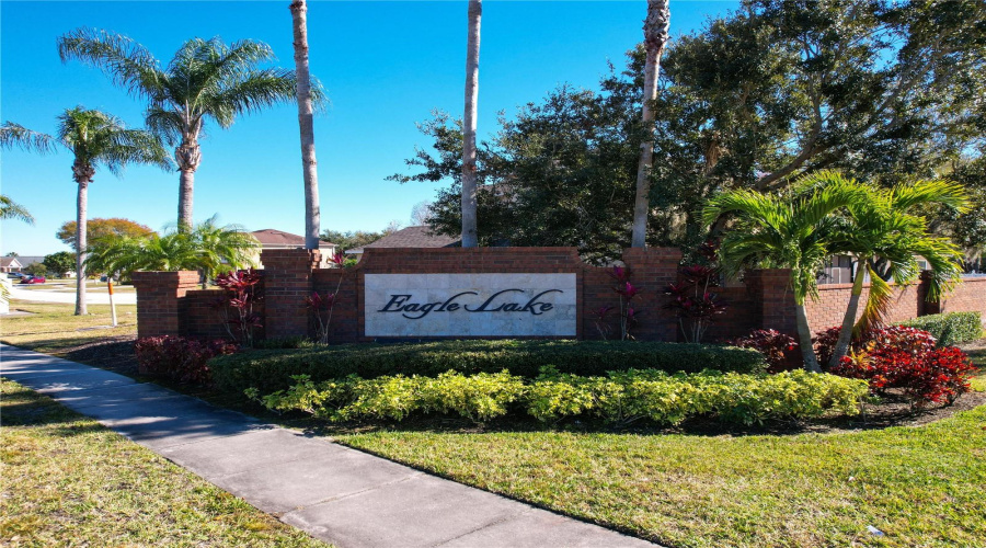 Community Entrance Sign