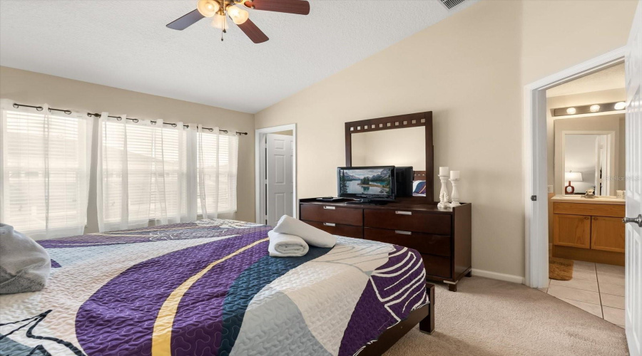 Primary Bedroom on Second Floor