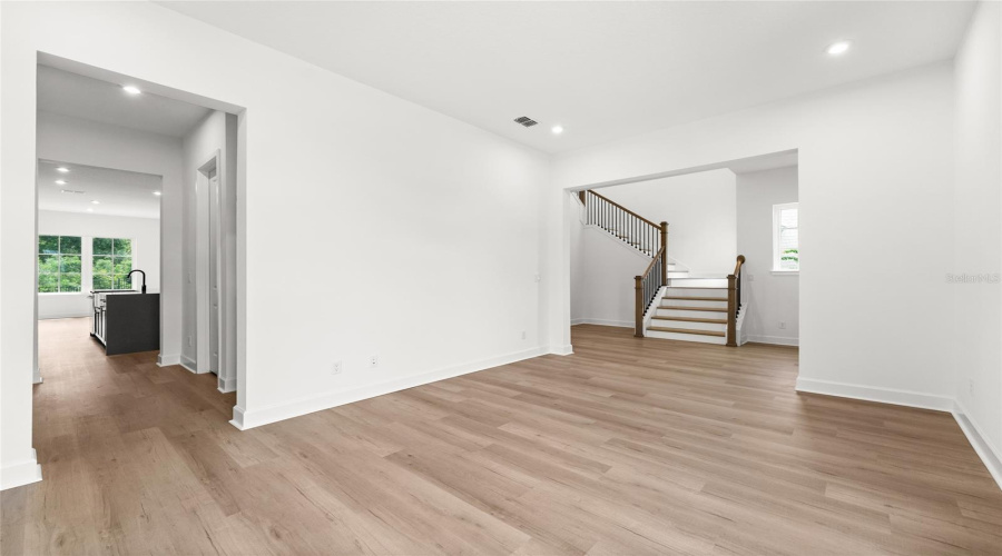 Formal Flex Room: Dining area or welcoming sitting room