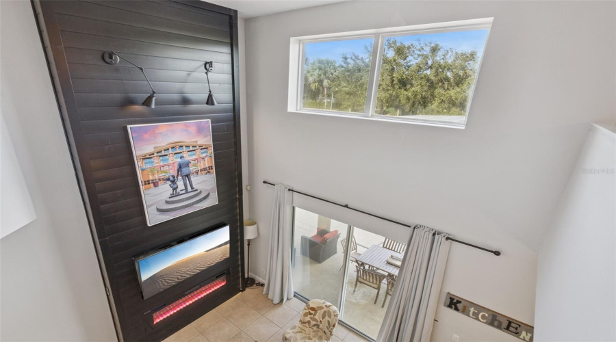 View of Family Room from Above