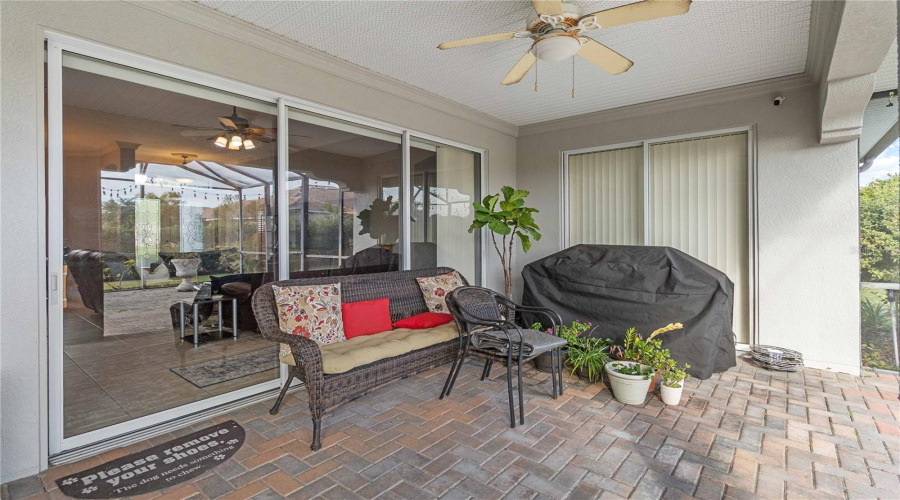 Large Enclosed Patio