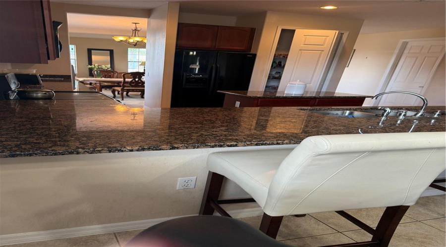 Kitchen through to Dining Room