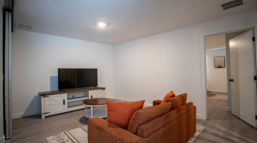 kids can watch their favorite move or play games in the loft area