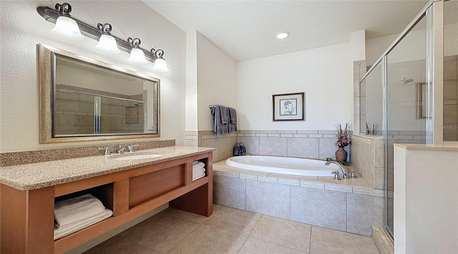 Upstairs Master Bathroom