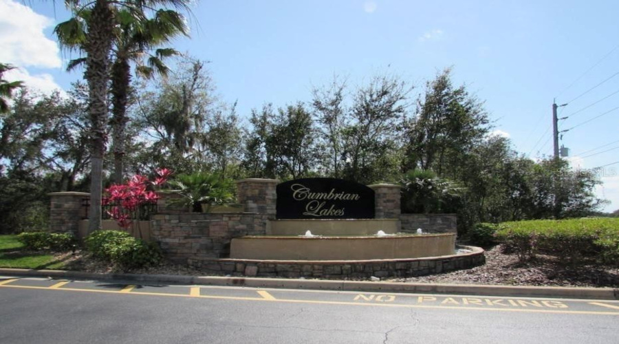 Entrance to Cumbrian Lakes