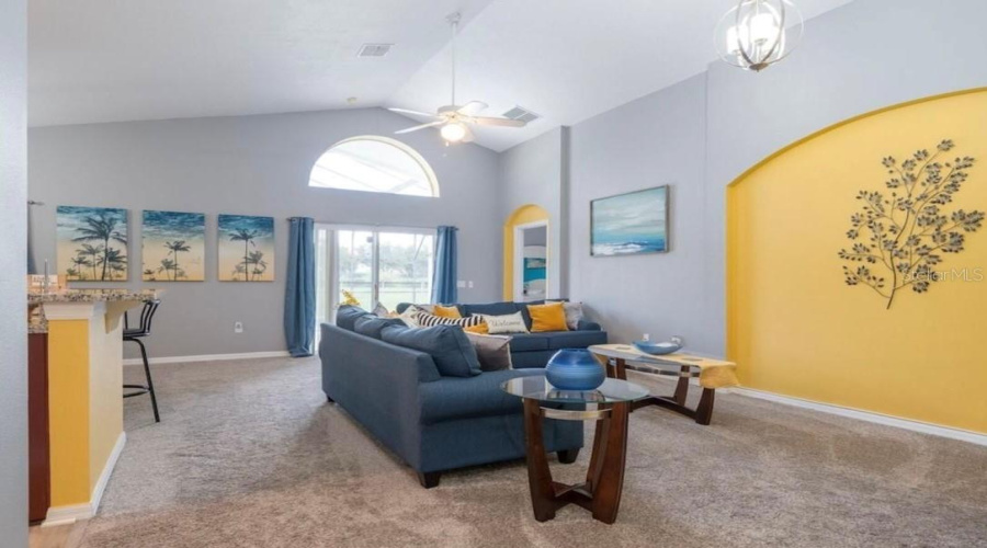 Open-plan living space