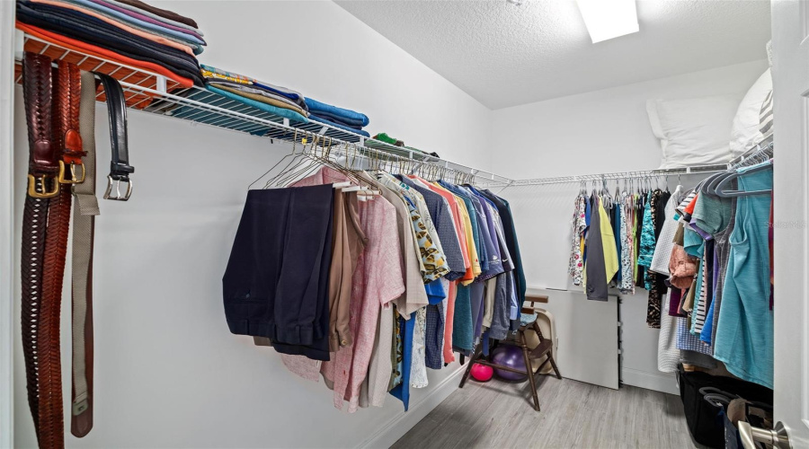 Primary Walk-In Closet